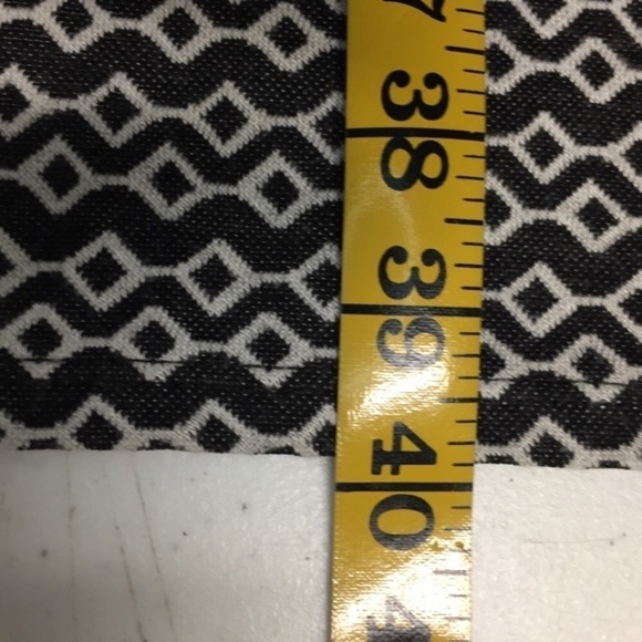 LULAROE JULIA Dress Black  White Geometric - Picture 6 of 6